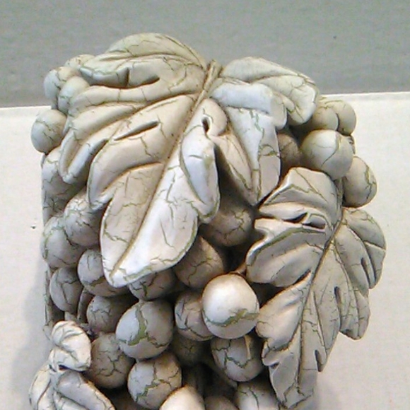 Accents Vintage Grape Leaf Plaster Drapery Rod Holders Poshmark